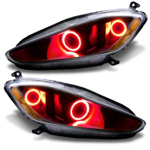 Maserati GranTurismo Headlight Halo Kit - ORACLE Lighting - LED - Red - `07-`14